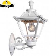 Φωτιστικό Φανάρι Επίτοιχο 1xE27 Ρητίνης Λευκό IP55 Fumagalli Golia